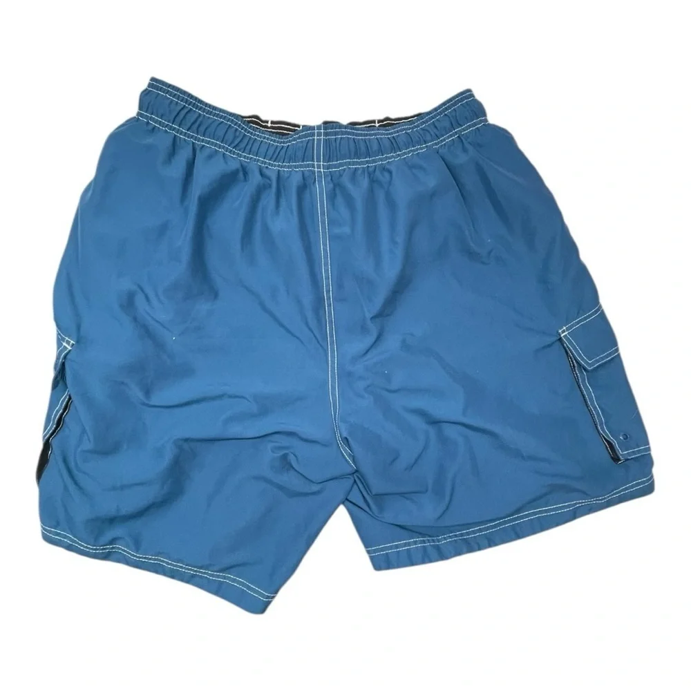 2 Men’s Speedo Swim Shorts Color: Blue Size: Large - Picture 5 of 14